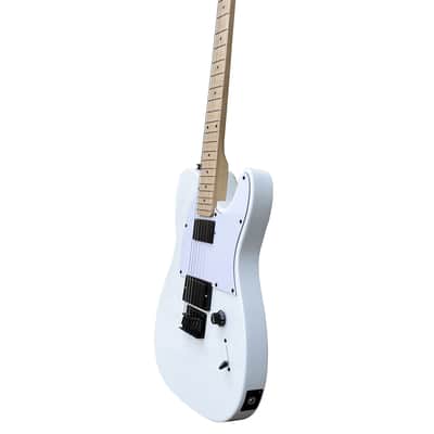 Dynacaster BT-1 Super Tele Humbuckers w/ Preamp Electric Guitar Olympic White image 9