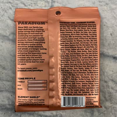 Ernie Ball Paradigm Phosphor Bronze Acoustic Strings 12 - 54 image 2