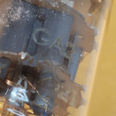 Amperex 6DJ8 AT1000 TESTED Vacuum Tube Heerlen D Getter GA0 GA2 Bugle Boy T2 ECC88 dual triode 1959 image 5