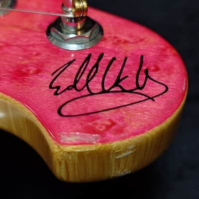 Ernie Ball MUSICMAN Eddie Van Halen Signature 1992 - Trans Pink / EVH image 19
