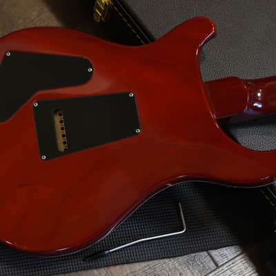 1999 PRS Custom 22 Quilt Top Electric Guitar Amber Burst + HSC image 12