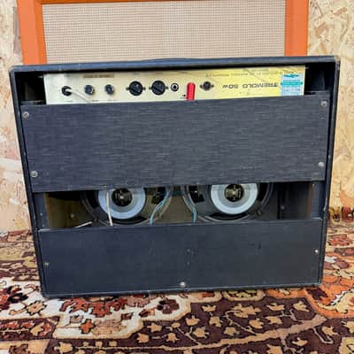 Vintage 1969 Marshall Bluesbreaker Tremolo 50 JMP 2x10 Amplifier Combo 1960s image 6