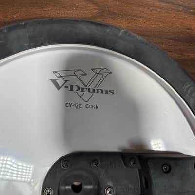 2 Pack - Roland CY-12C Dual-Trigger V-Cymbal V-Drum w/Boom Cymbal Arms & Clamps image 13