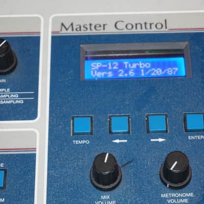 E-MU Systems SP-12 8-Voice Drum Sampler 1985 - 1987 - Blue image 3