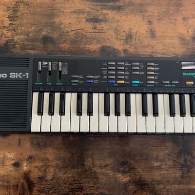 Casio SK-1 32-Key Sampling Keyboard 1986 - Black