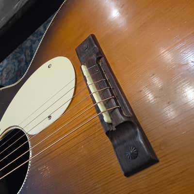 1959 Kay K6116 - Gleaming Auditorium Model - Acoustic Guitar - Sunburst image 12