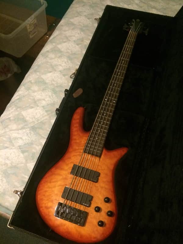 Spector NS-2000/5 2001 Orange Quilted Maple image 1