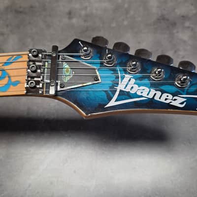 Ibanez JEM77 BFP 1991 FIRST YEAR Blue Floral Pattern JEM 77 Steve Vai Signature Pro Artist Super Strat RARE Guitar MIJ Japan Pre-JEM77P image 6