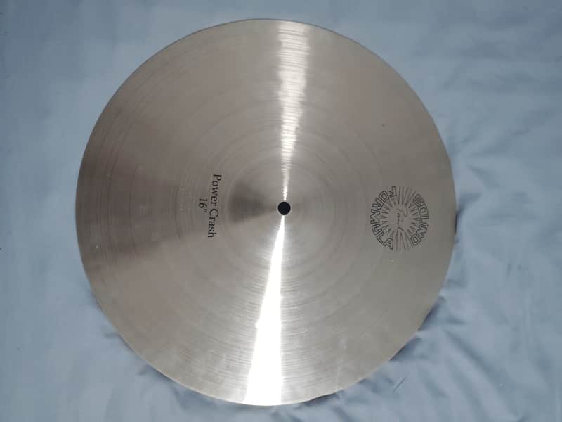 RARE Paiste Sound Formula 16" Power crash Round Logo image 1