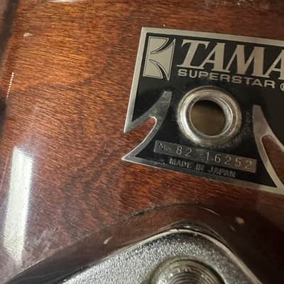 Tama SuperStar Drum Kit 22/13/16/16 Mahogany Finish image 12