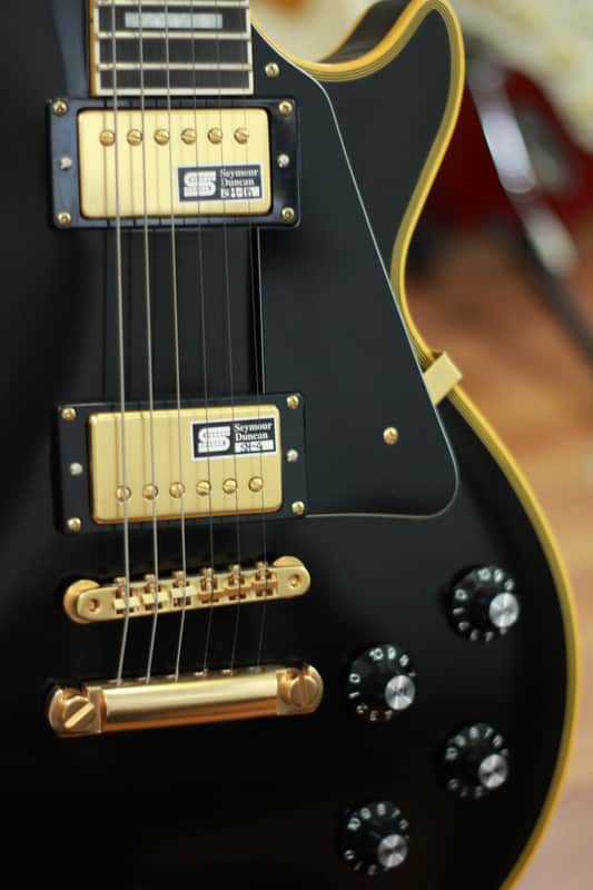 Edwards E-LP-113LTC Les Paul Custom Black Beauty | Reverb