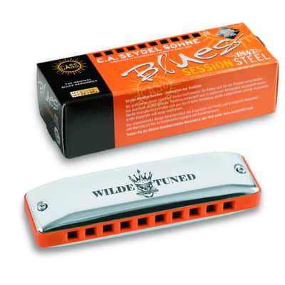 Seydel 10320D| Will Wilde Custom Tuned Session Steel Harmonica, Key of D image 1