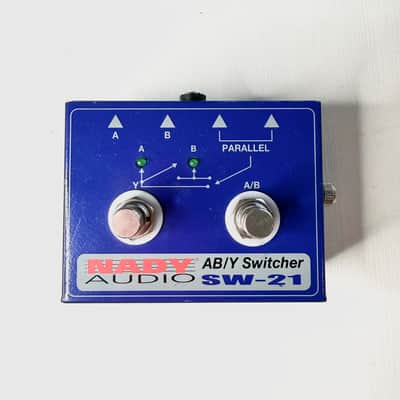 Nady SW-21 AB/Y Switcher with 9V Adapter Mod image 1