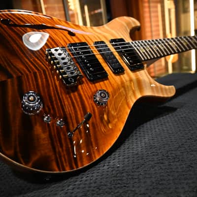 PRS Wood Library Special Semi-Hollow Danville Music 35th Anniversary Artist Top - Sandstorm Fade #0874 image 4