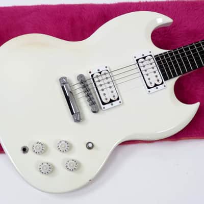 2013 Gibson SG Baritone Rare Limited Edition - Alpine White - Original Case & Paperwork - 27" Scale image 10