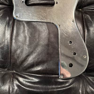 Vintage Single Coil Pickguard 1960-1970’s - Chrome / Polished Metal image 2