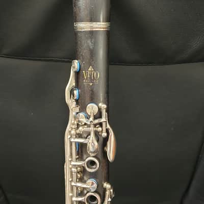LEBLANC VITO FRANCE Bb WOOD INTERMEDIATE/ADVANCED CLARINET - ALL LEATHER PADS - DEMO VIDEO - READY TO PLAY! image 2