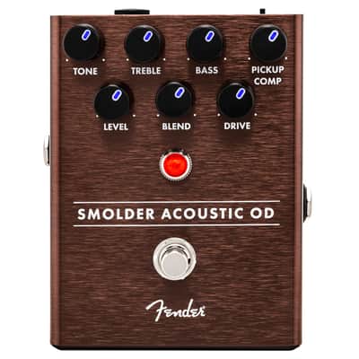 Used Fender Smolder Acoustic Overdrive Guitar Effects Pedal image 1