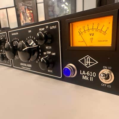 Universal Audio LA-610 MkII Tube Channel Strip 2008 - Present - Black image 2