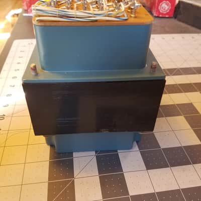 Tektronix 120-120 Power Transformer HUGE high-power Tube Amp TESTED Vintage 1961 Blue image 7