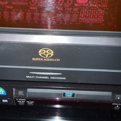 Sony SCD-CE595 5 Disc CD Super Audio Player w/Remote & Manual Mid 90’s - Black image 4