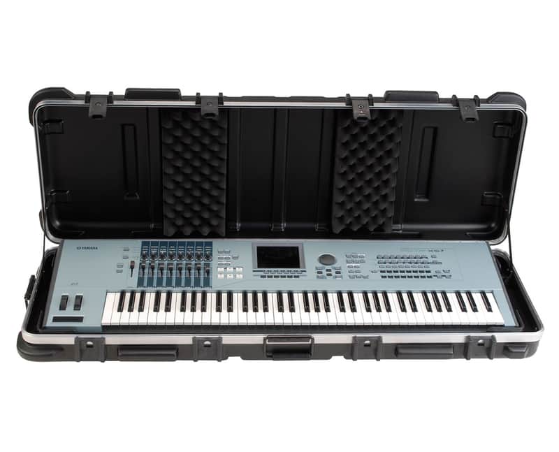 SKB 1SKB-5014W ATA 76-Key Keyboard Case w/ Wheels image 1