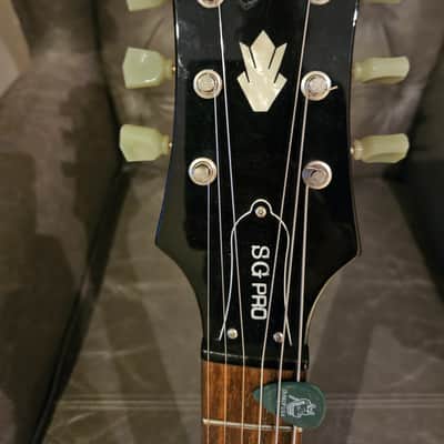 Left-handed Epiphone SG 400 Pro 2013 - Heritage cherry image 4