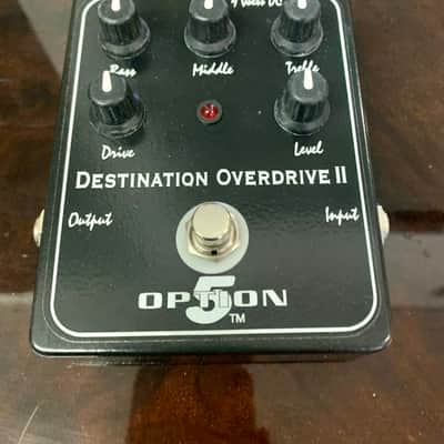 Reverb.com listing, price, conditions, and images for option-5-destination-overdrive-ii