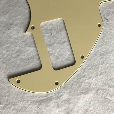 For Fender US Telecaster Thinline/Tele 69 TV Jones Guitar Pickguard,3 Ply Vintage Yellow image 2