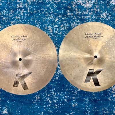 Don’t pay £548!! 14” Zildjian K CUSTOM DARK Hihats image 1