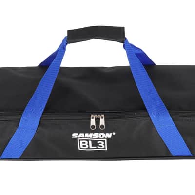 Samson BL3VP 3 Pack of Pro Mic Stands with Boom and XLR Cables and Travel Bag image 7