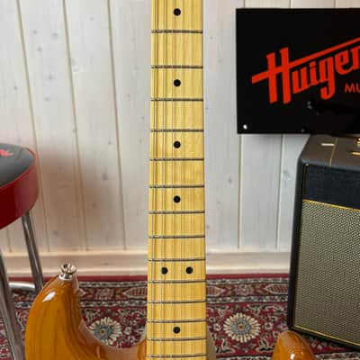 Fender American Professional II Stratocaster HSS Roasted Pine MN 2024 - Natural image 3