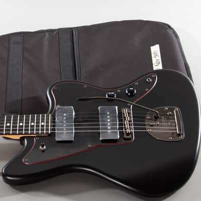 2025 Fender Japan MIJ Limited Hybrid II Jazzmaster Noir Black Original Gig Bag image 1