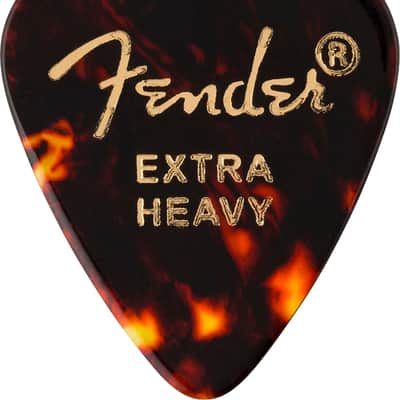 Fender Tortoise Shell - 351 Shape - Extra Heavy - 12 Count image 1