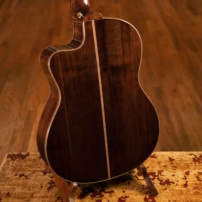 Ortega RCE158SN-TSB Performer Series Solid Spruce Top Mahogany Neck Cutaway Nylon 6-String Classical Acoustic-Electric Guitar w/Gig Bag image 14
