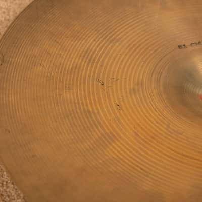 1980s Sabian 20" Medium Heavy Ride Cymbal 2755g image 11