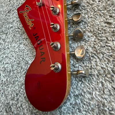 Fender Jaguar MIJ 1996 - Candy Apple Red - 50th Anniversary Edition - Made in Japan image 5