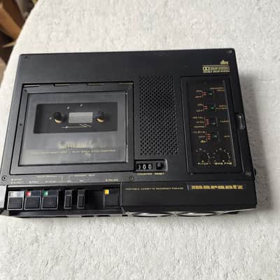 Near Mint Marantz PMD430 CP430 Rebuilt 3-Head Portable Cassette W/Accessories image 5