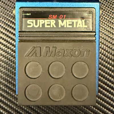 Maxon SM-01 Super Metal 1980s - Blue image 2
