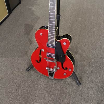 Gretsch 5129 Electromatic Hollowbody in Firebird Red w/ Case image 2