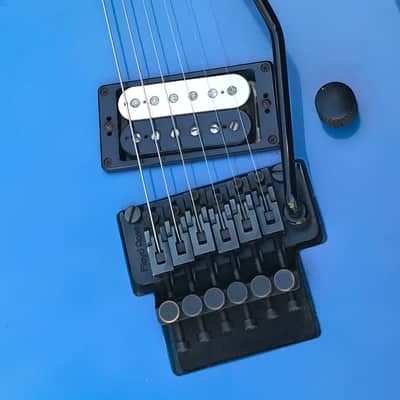 Kramer Baretta II 1980s American Series Flip Flop Blue image 4