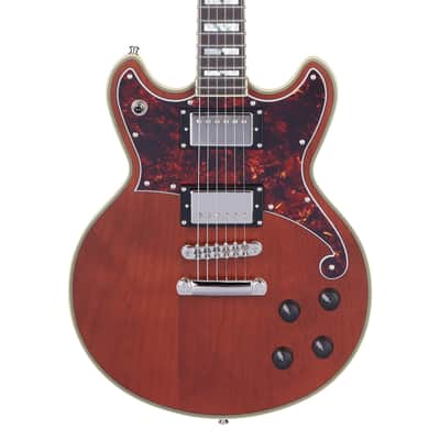 D'Angelico Deluxe Brighton Matte Walnut w/Case image 4