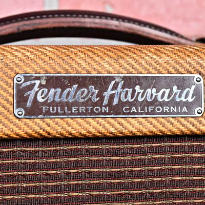 Fender Vintage 1958 Harvard Tweed 5F10 Circuit 1 x 10" 10 Watt Narrow Panel Amp RARE! image 3