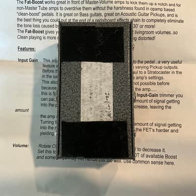 Fulltone Fat Boost V1 2000’s - Grey image 2