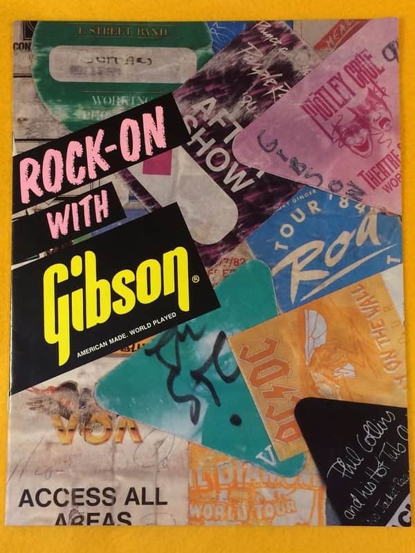 Gibson 1986 Guitar Product Catalog image 1