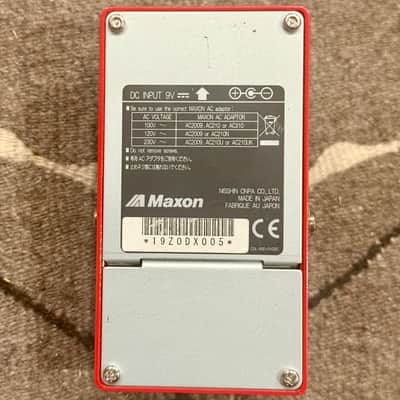 Maxon OD808X Overdrive Extreme Boosted Tube Screamer Pedal image 2