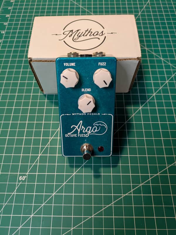 Mythos Pedals Argo Octave Fuzz 2019 - Teal image 1