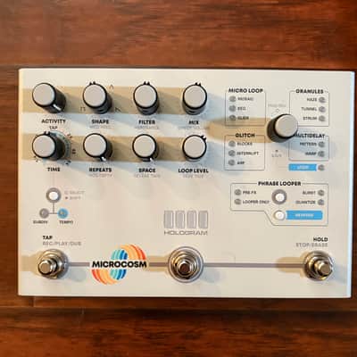 Hologram Electronics Microcosm 2020 - Present - White w/ Box & Manual image 1