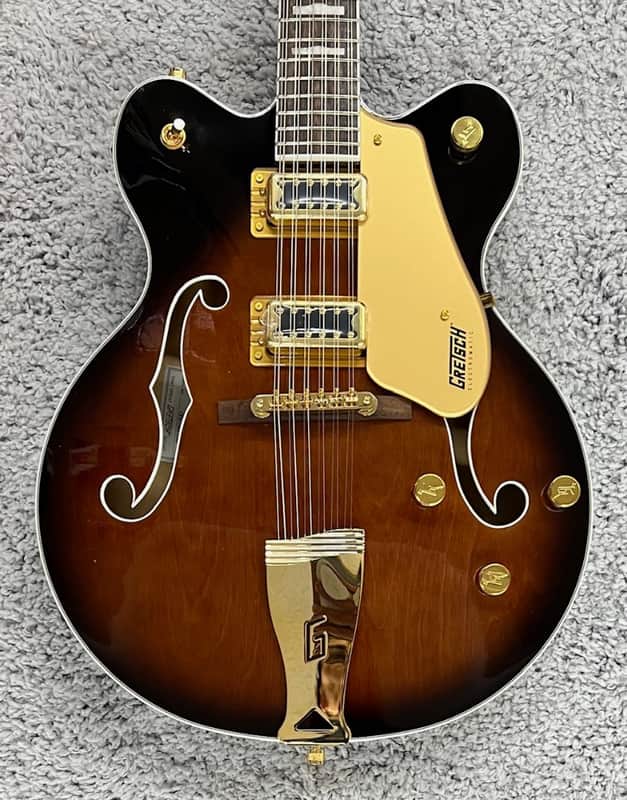 Mint Gretsch G5422G-12 Electromatic Hollow-Body 12-String, Single Barrel Burst image 1