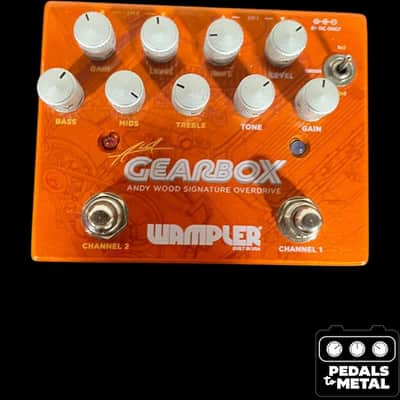 Wampler Gearbox - Andy Wood Signature Overdrive 2021 - Orange - X16649 image 2